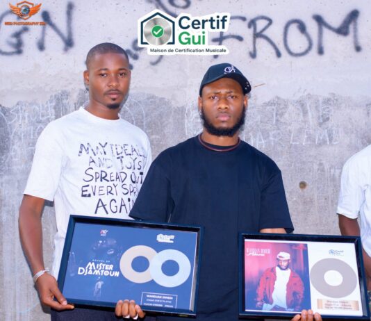 Guinée : Certif-Gui décerne une triple certification à Wandian Dimedi.