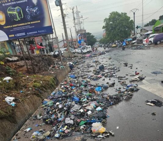 Conakry : les premières pluies révèlent l’ampleur de l’insalubrité.