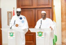 Côte d’Ivoire–Guinée : Ouattara et Doumbouya veulent donner un nouvel élan à leur coopération.