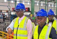 FAPGAZ-SA : le MAHH et le MEFB en visite sur le site de Konta.