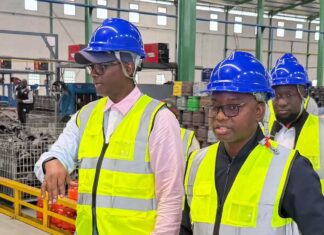 FAPGAZ-SA : le MAHH et le MEFB en visite sur le site de Konta.